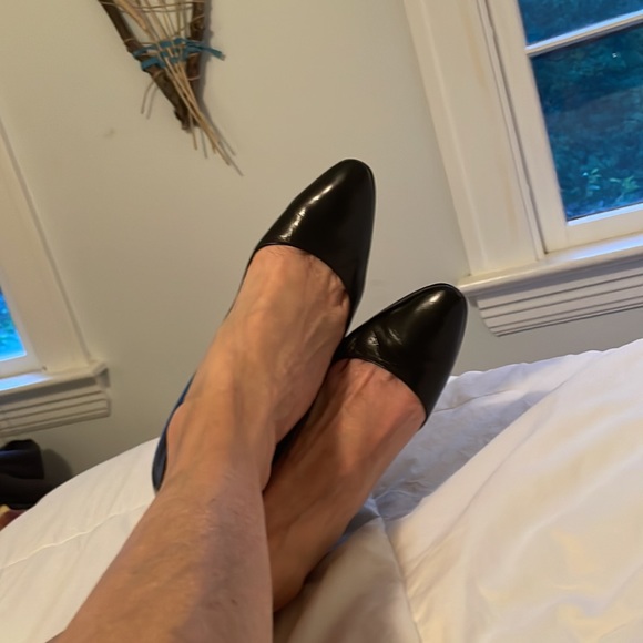 Manolo Blahnik black leather pumps- very good condition - size 38 - Picture 6 of 7